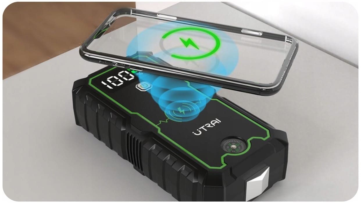 Övriga10 Super Kraftfull Powerbank och Booster för Snabbstart av Bilar, Starthjälp, 2500 A, 16000mAh - 8