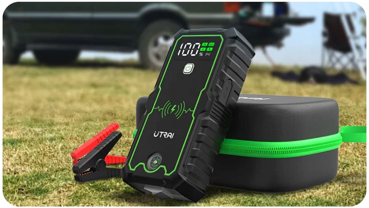Övriga10 Super Kraftfull Powerbank och Booster för Snabbstart av Bilar, Starthjälp, 2500 A, 16000mAh - 5