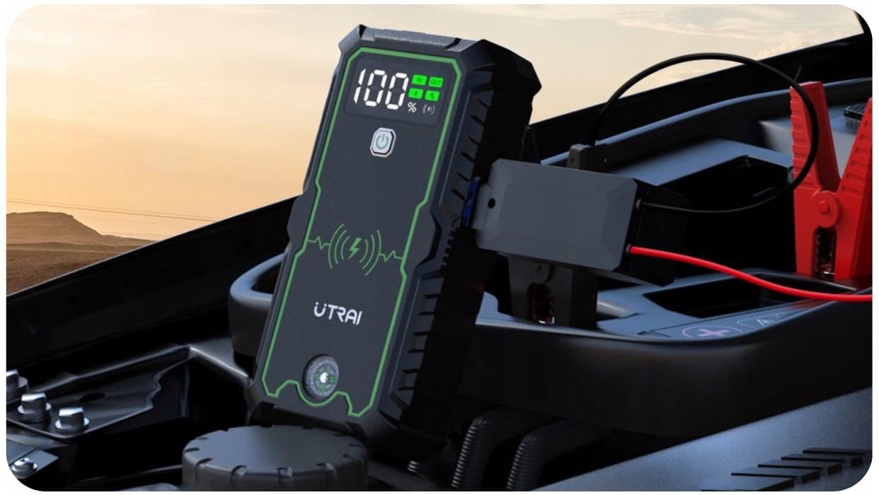 Övriga10 Super Kraftfull Powerbank och Booster för Snabbstart av Bilar, Starthjälp, 2500 A, 16000mAh - 6