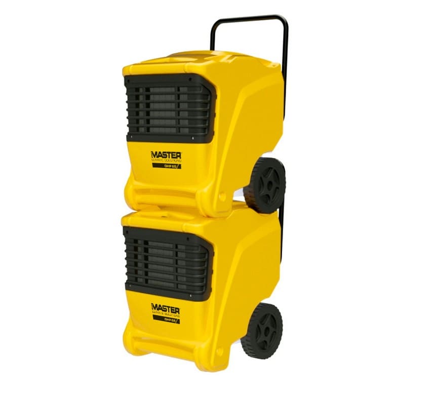 Professionell Byggavfuktare 56L/24h 500 m³/h Stapelbar, Master - 10