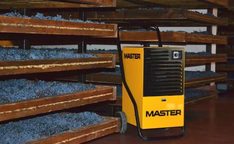 Kondensavfuktare 166 l/24h, 1700 m³/h, 400V, Robust Metallkonstruktion, Master - 7