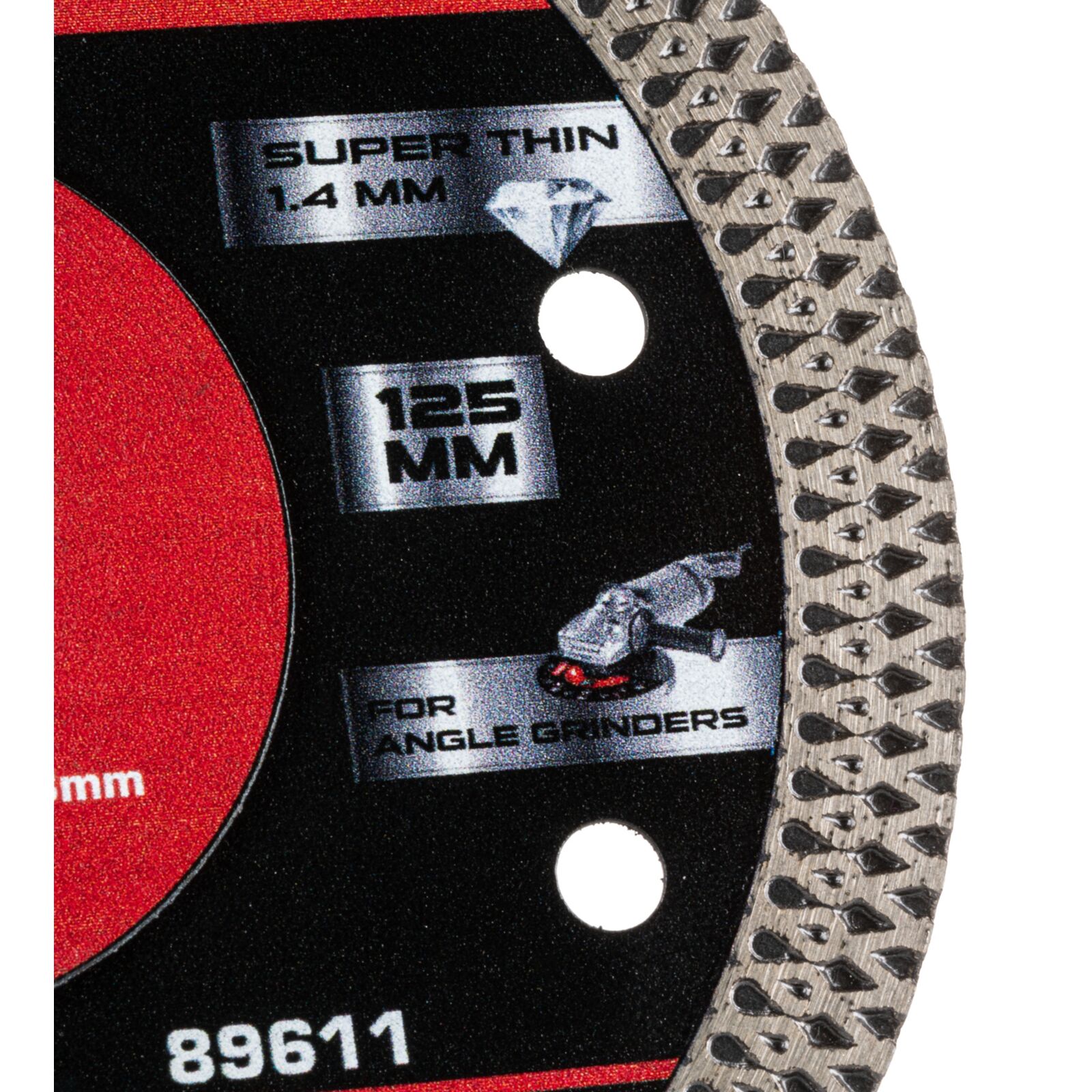 PROLINE TOOLS Diamantskärskiva Tunn 125 mm, 1.4 mm, 10 mm, 22.23 mm, Proline - 3