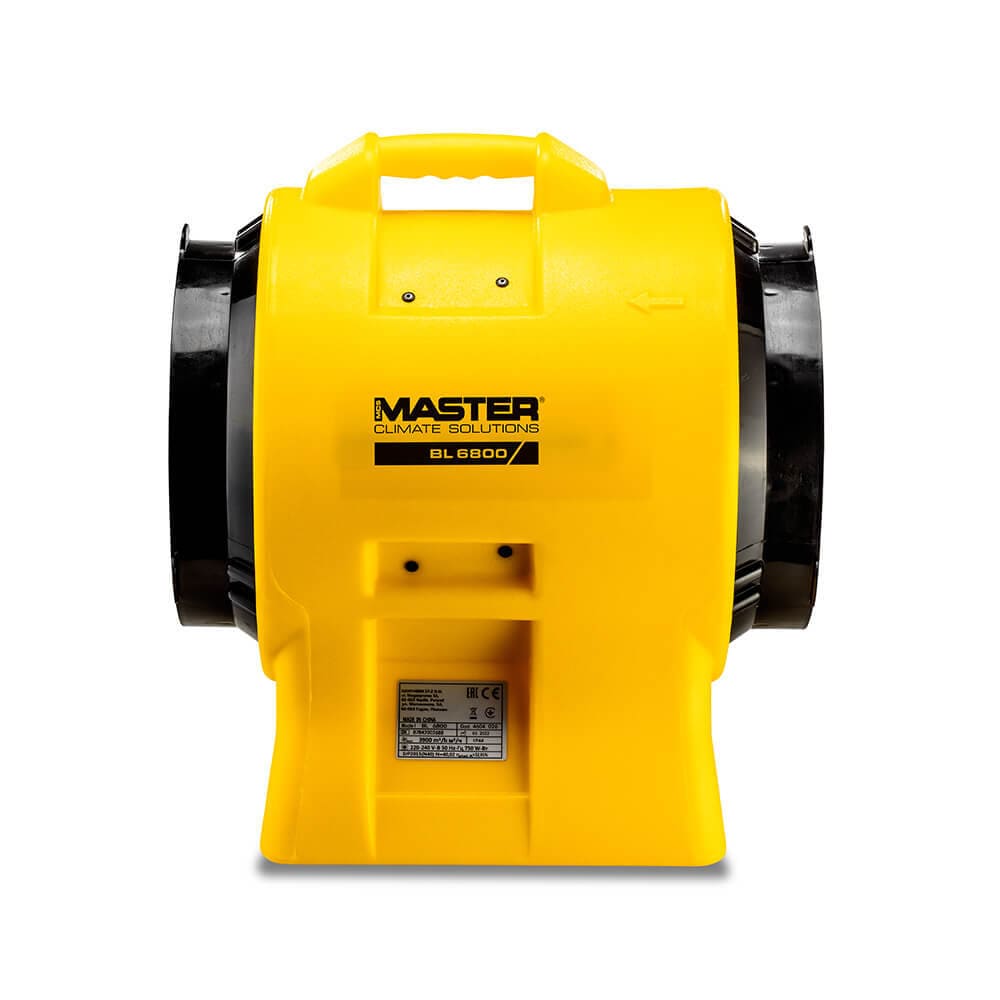 Axial Cirkulationsfläkt 3900 m³/h 750W med Blås- och Sugfunktion, IP44, Master - 5