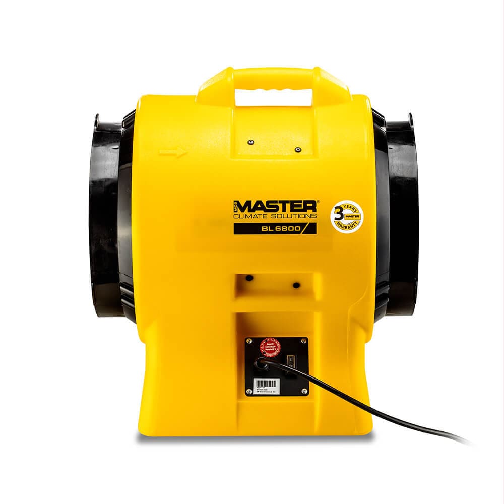 Axial Cirkulationsfläkt 3900 m³/h 750W med Blås- och Sugfunktion, IP44, Master - 6