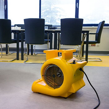 Radial Golvtorkfläkt 2640 m³/h 550W med 3 Filtreringsnivåer IP44, Master