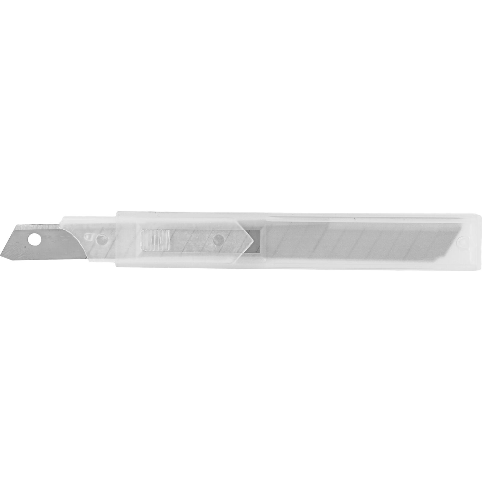 PROLINE TOOLS 9 mm Snap-On Blad (10 st i Transparent Plastlåda), Proline - 3