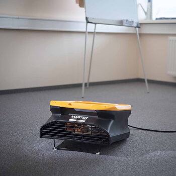 Golvtorkfläkt 1610 m³/h 179W, Radialfläkt i Plast med 3 Positioner, Master