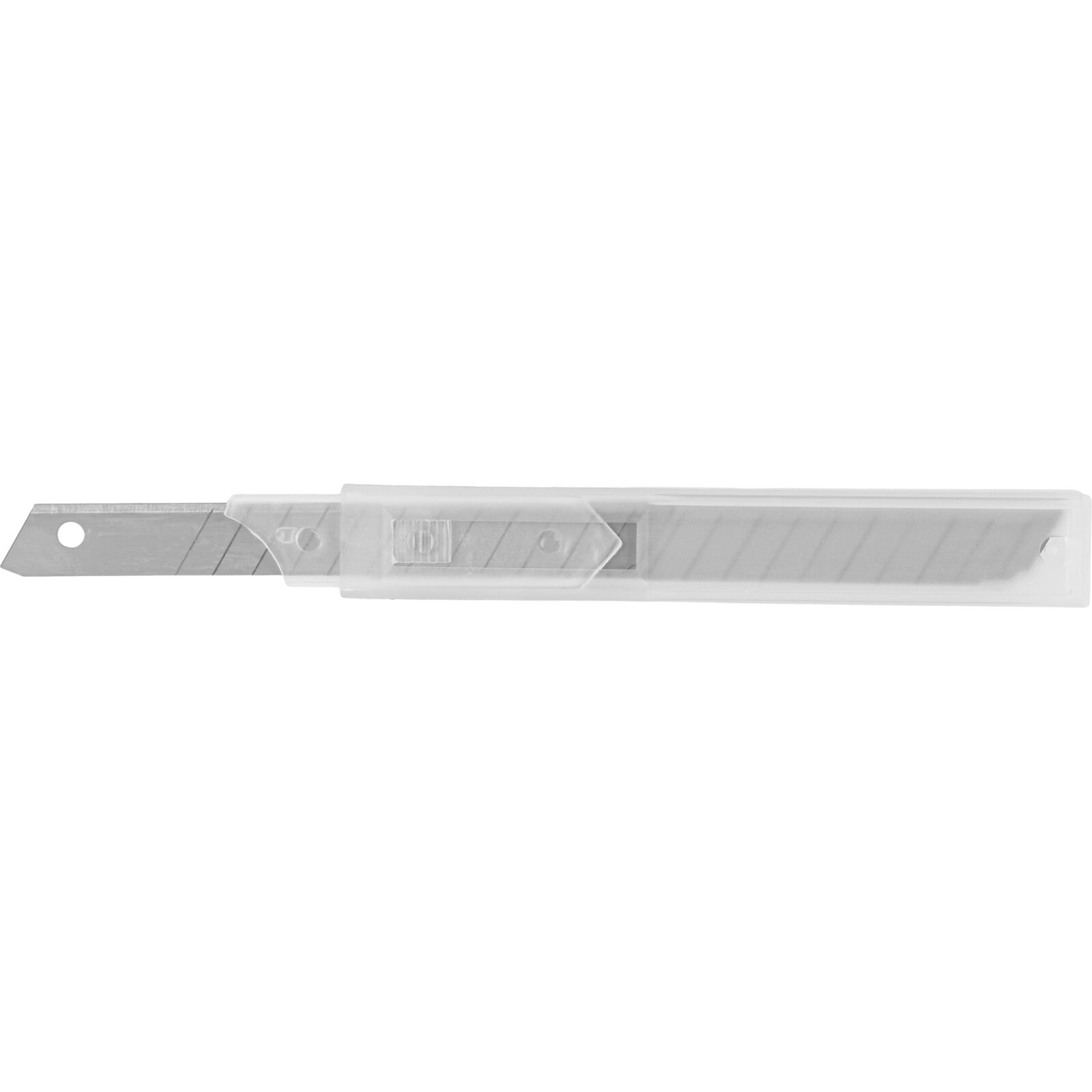 9 mm Snap On Blades (10St in Transparent Plastic Box). - 3