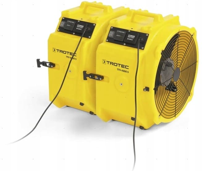 Högpresterande fläkt 53 cm 5000m3/h 130Pa, Trotec - 6