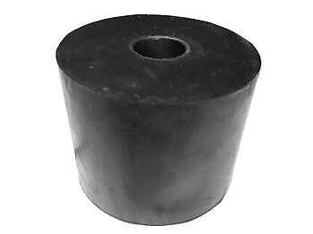 Gummirulle för rullfender L=80 mm