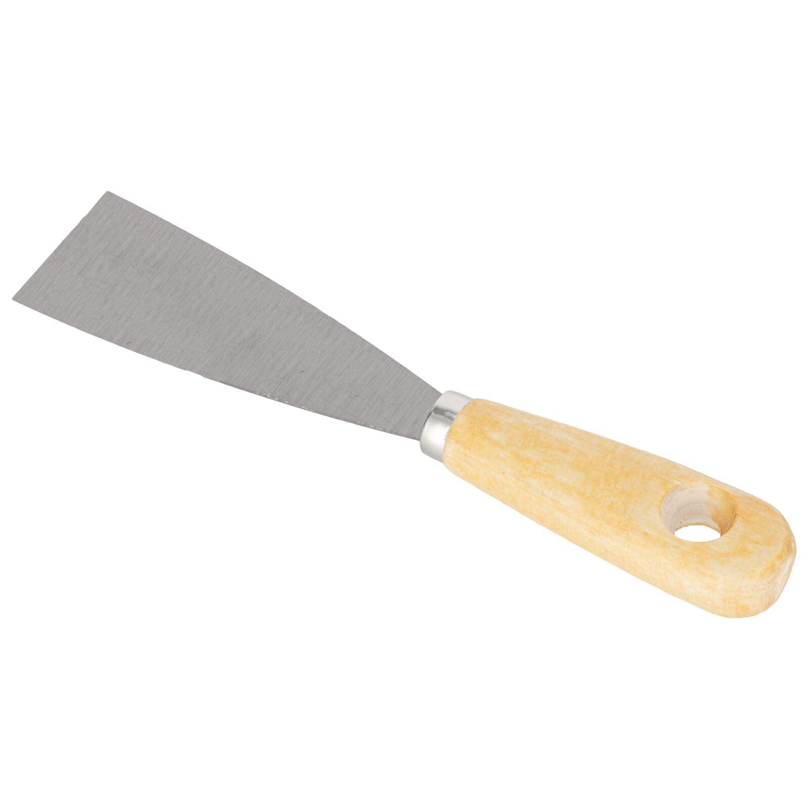 Scraper 40 mm, Hanging Whole in Light Wooden Lacquered Handle - 2