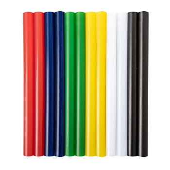 PROLINE TOOLS Färgglada limstift 8 mm, 12st, Proline