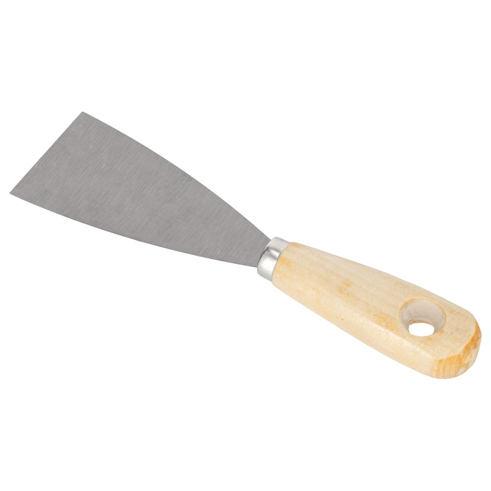 Scraper 50 mm, Hanging Whole in Light Wooden Lacquered Handle - 4