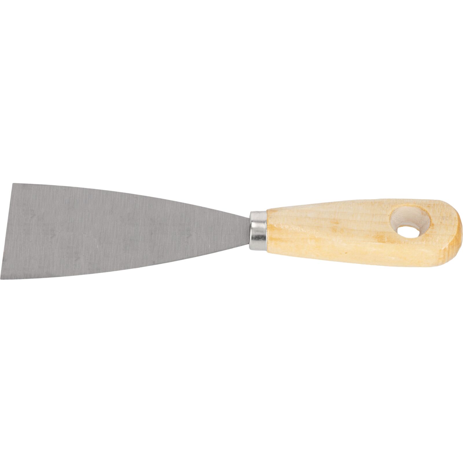 Scraper 50 mm, Hanging Whole in Light Wooden Lacquered Handle - 3