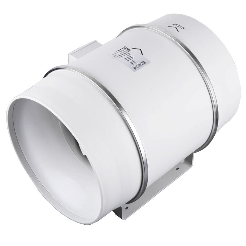 Kanalfläkt 315 mm, 2206m3/h 693Pa 380W, rörfläkt, Ferono
