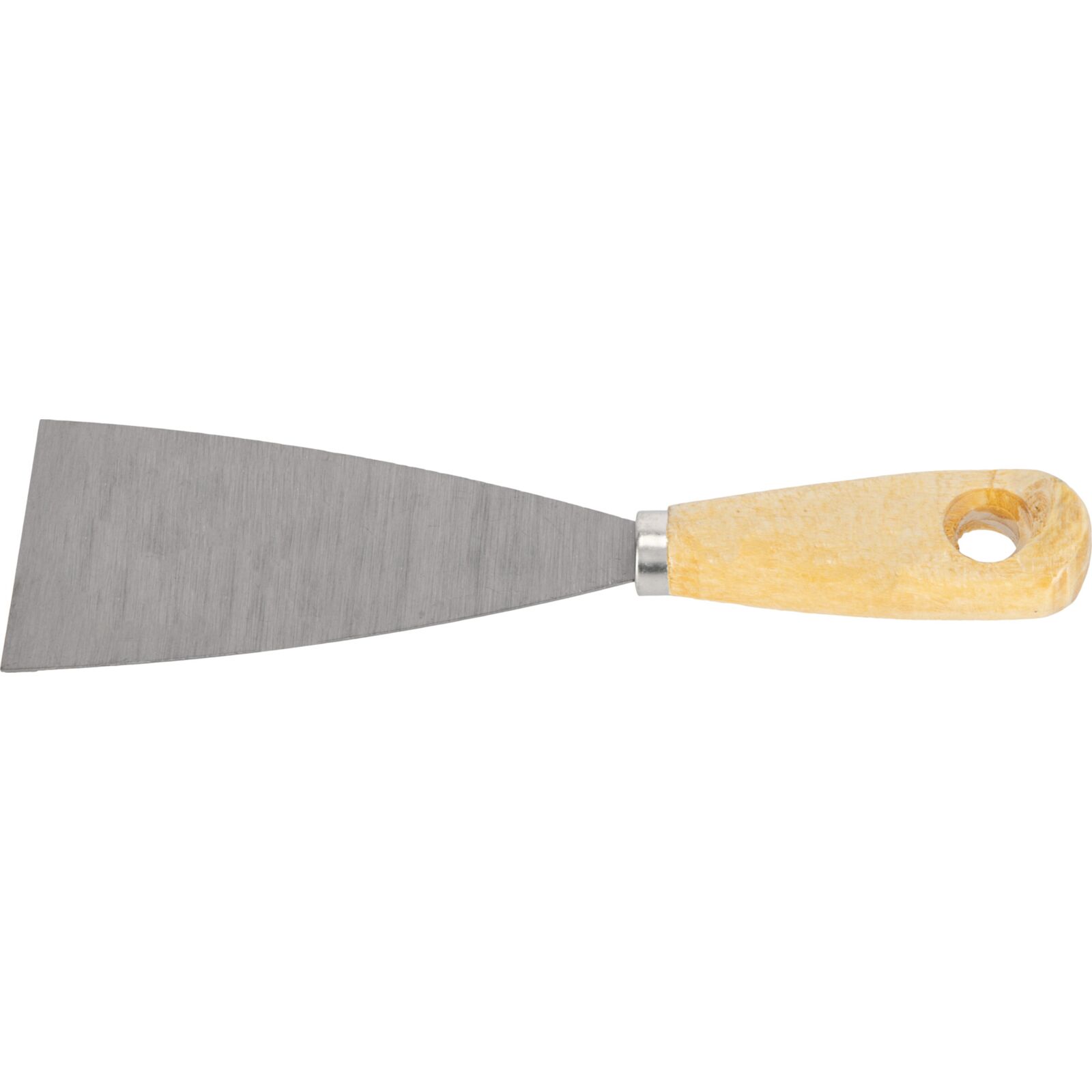 Scraper 60 mm, Hanging Whole in Light Wooden Handle Lacquered - 2