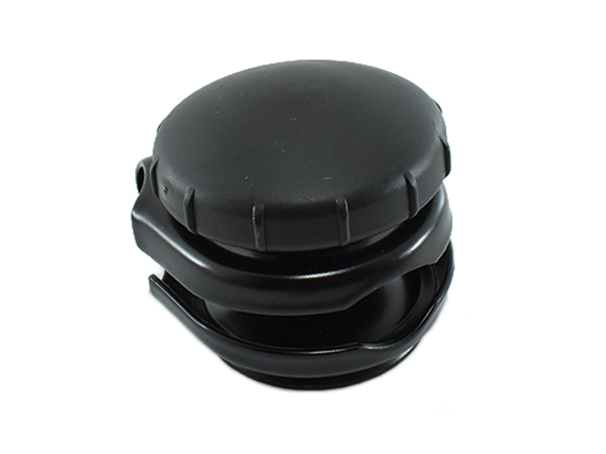 Klammer med ratt för 16-20 mm svartlackerad