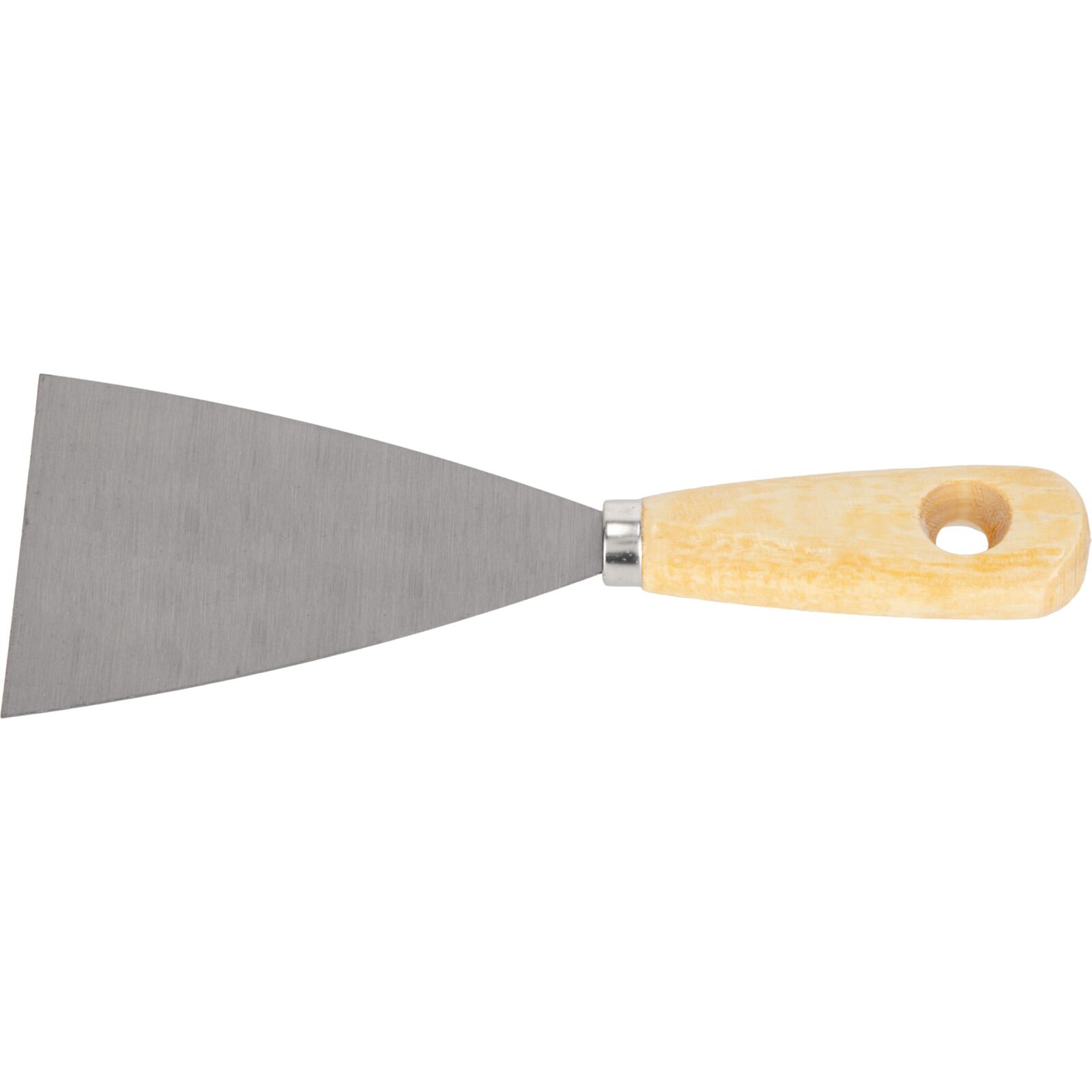 Scraper 80 mm, Hanging Whole in Light Wooden Lacquered Handle - 2