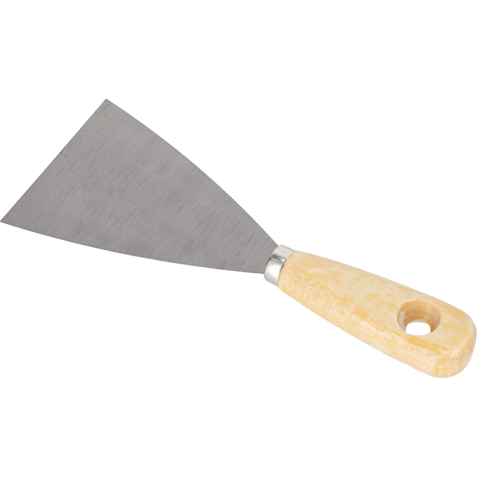 Scraper 80 mm, Hanging Whole in Light Wooden Lacquered Handle - 3