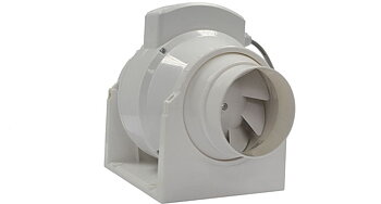 Kanalfläkt 100 mm, 193m3/h, 156Pa, 26W, rörfläkt, Ferono