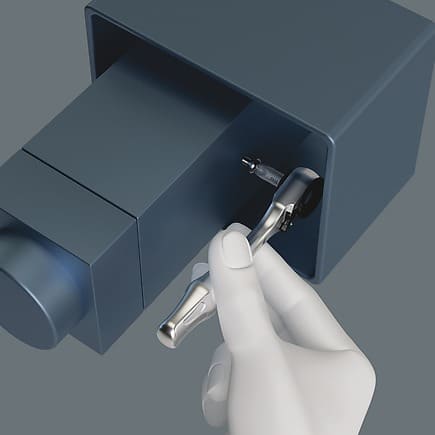 Spärrhandtag verktygsstas 38 delar, Zyklop Mini Tool-Check Automotive 1, WERA - 16