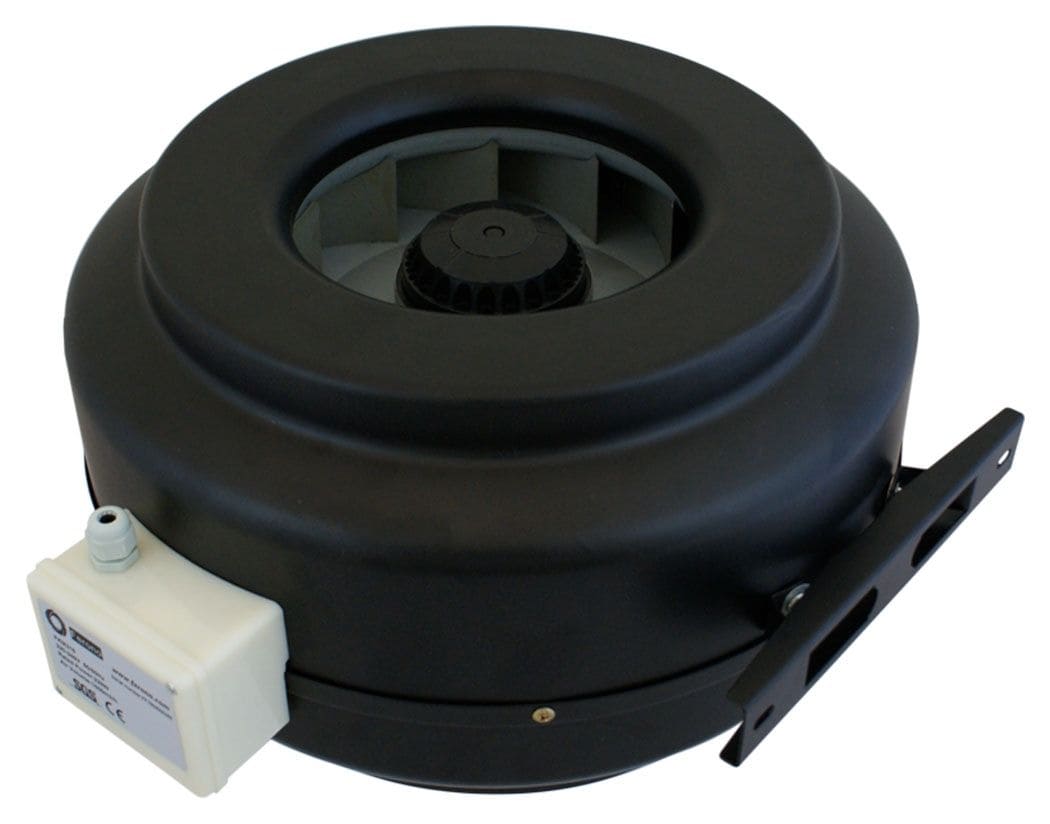Cirkulär Kanalfläkt 125 mm, 335m3/h, 335Pa, 95W, industrifläkt, Ferono - 4