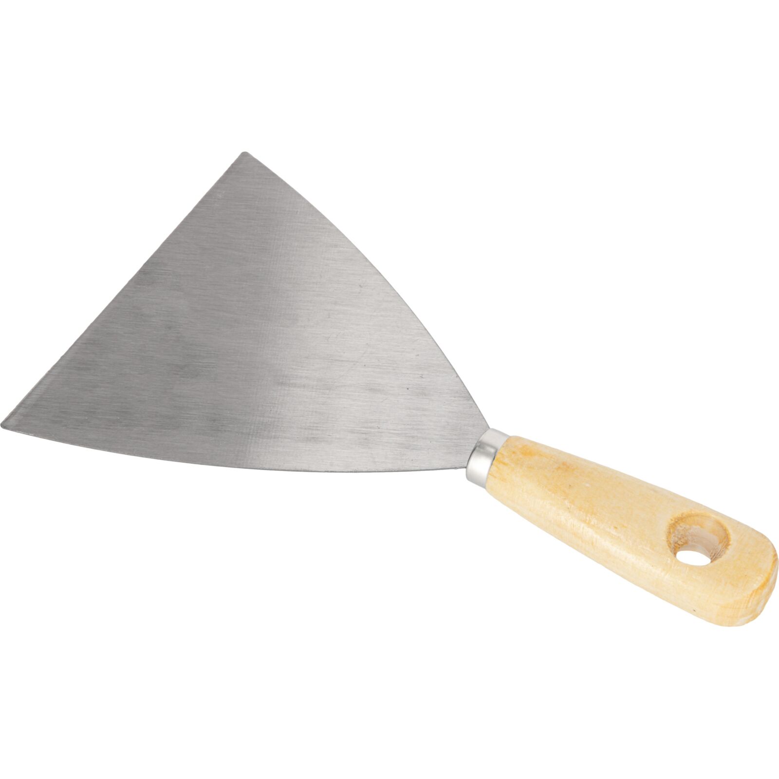 Scraper 125 mm, Hanging Whole in Light Wooden Lacquered Handle - 3