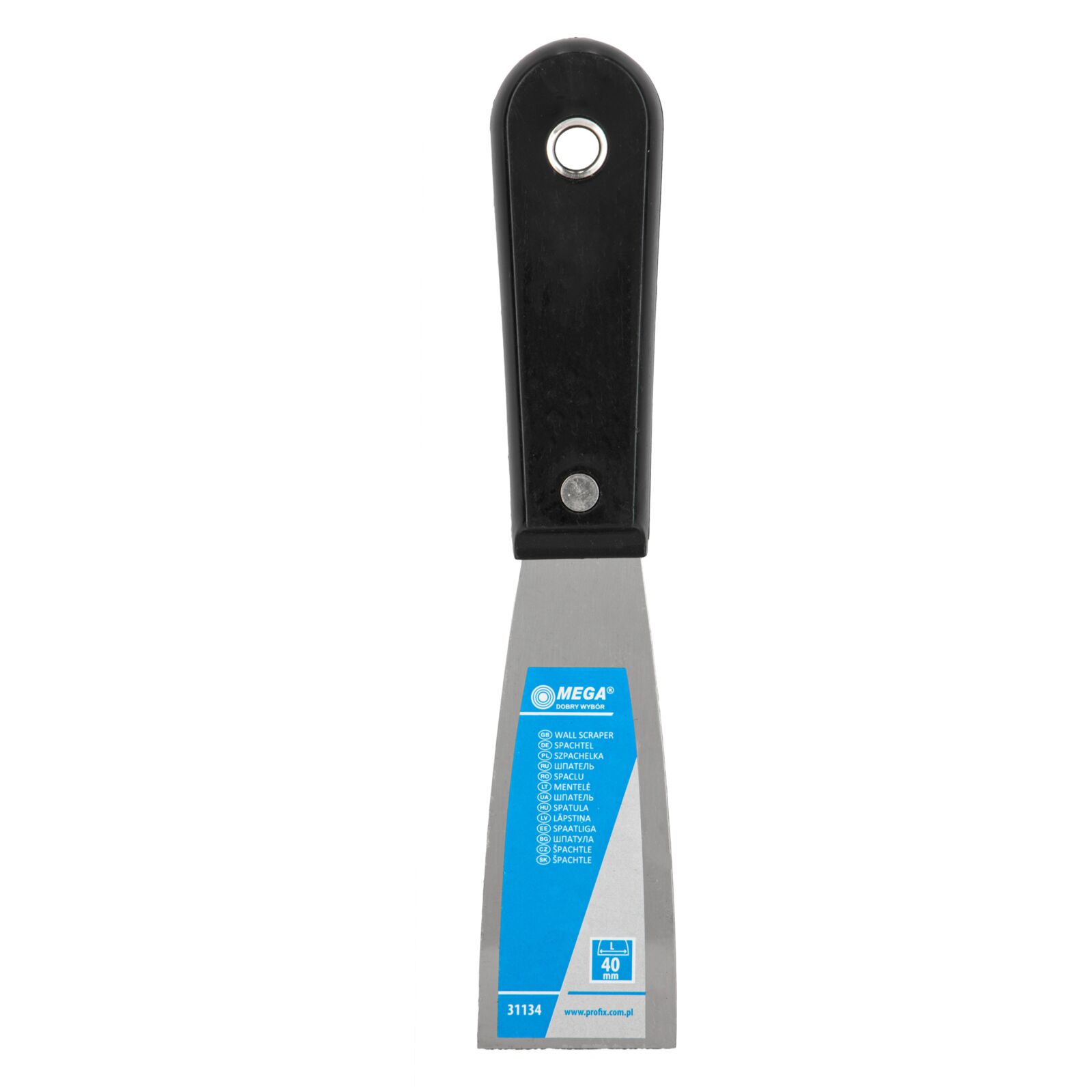 Wall Scrapers - 40 mm, Plastic Handle - 3