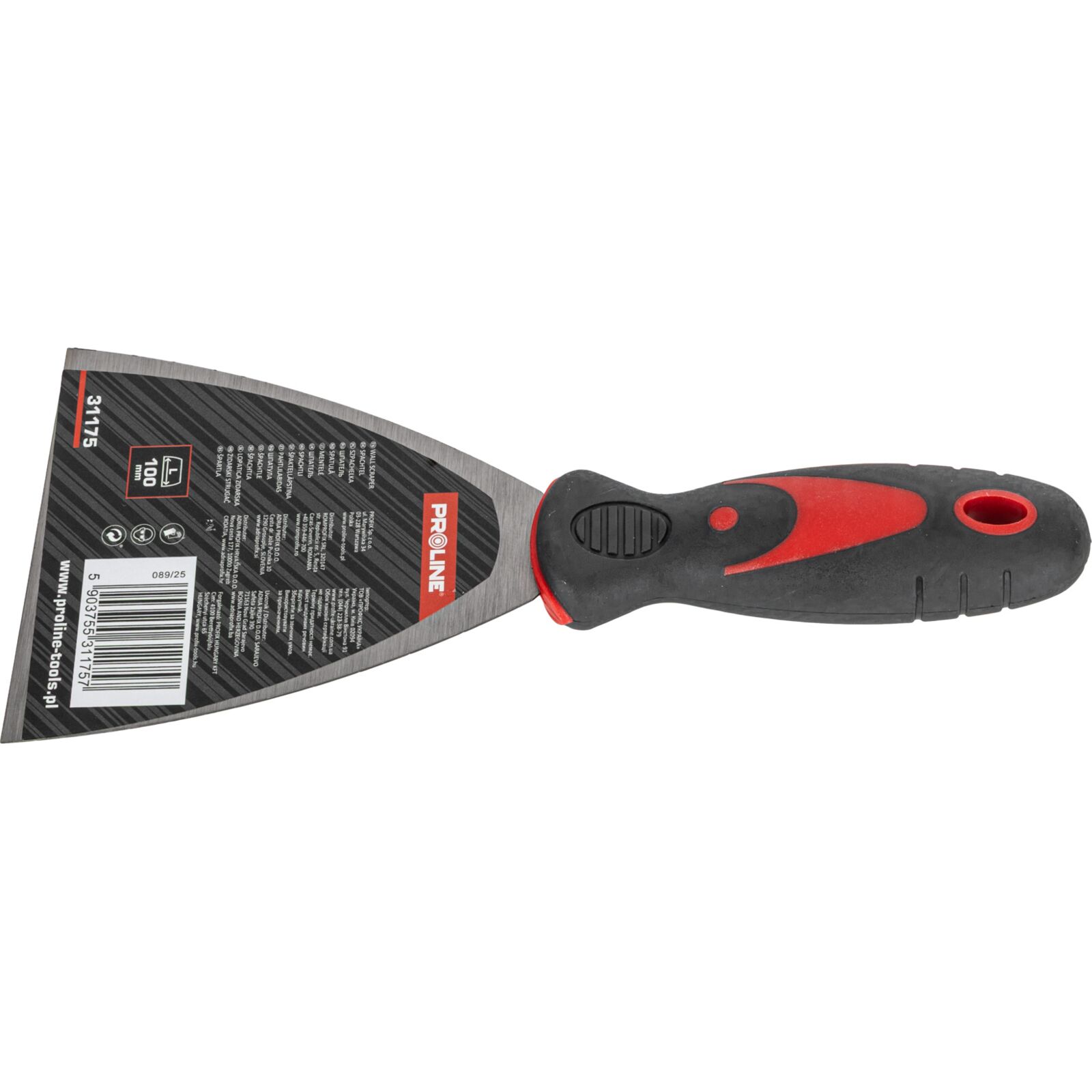 PROLINE TOOLS Väggskrapa 100 mm, 2-komponents handtag, Proline - 5