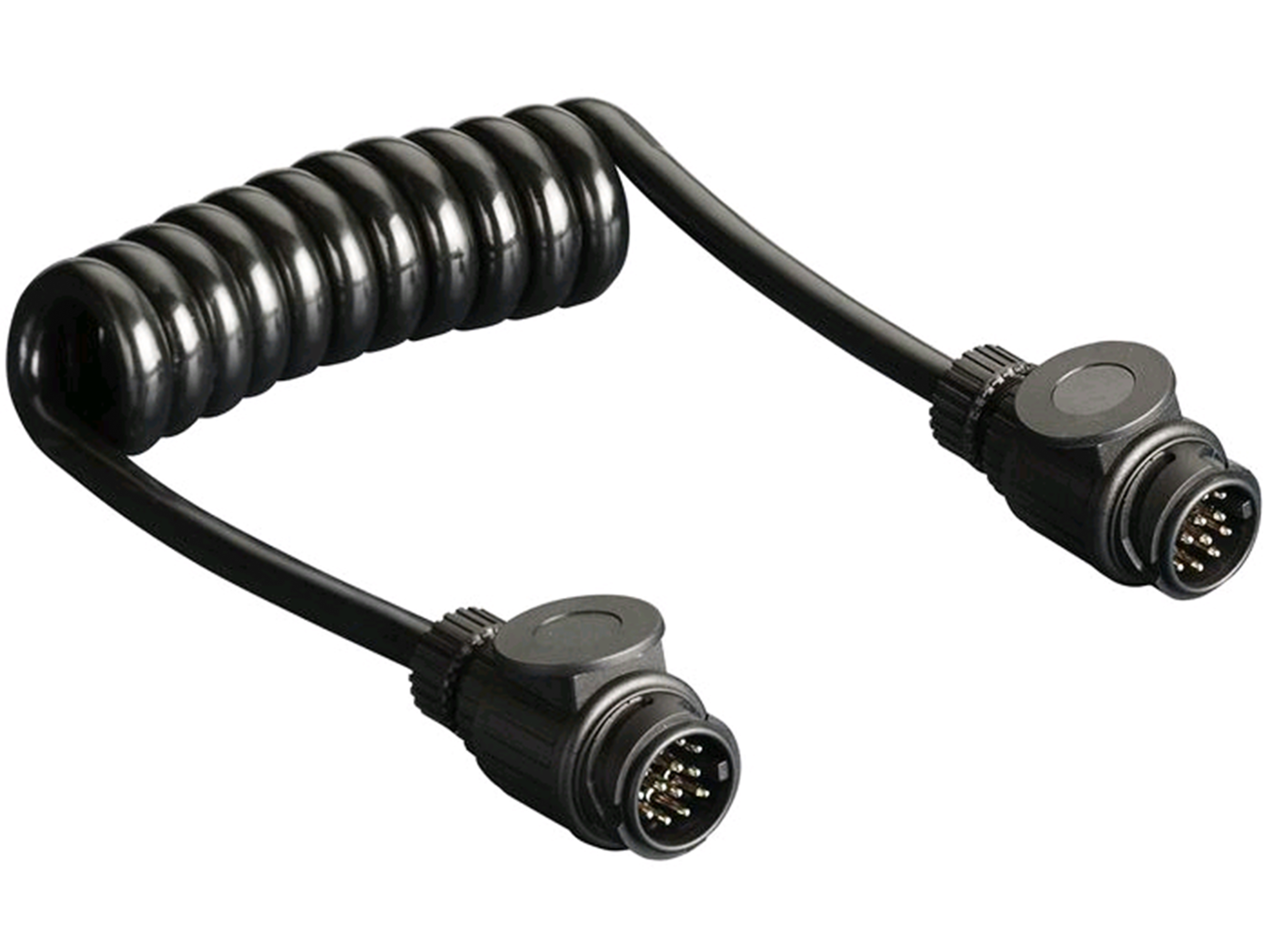 Spiralkabel 13-pol-13-pol (13-ledare) L=1,5M