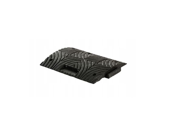 Farthinder Mittsektion 400x500x50 mm 8 kg Återvunnen PVC Svart/Gul - 3