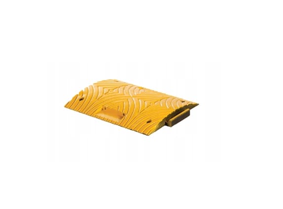 Farthinder Komplett Set 3 m 7 Delar 50 mm Hög Svart/Gul Reflex PVC - 3