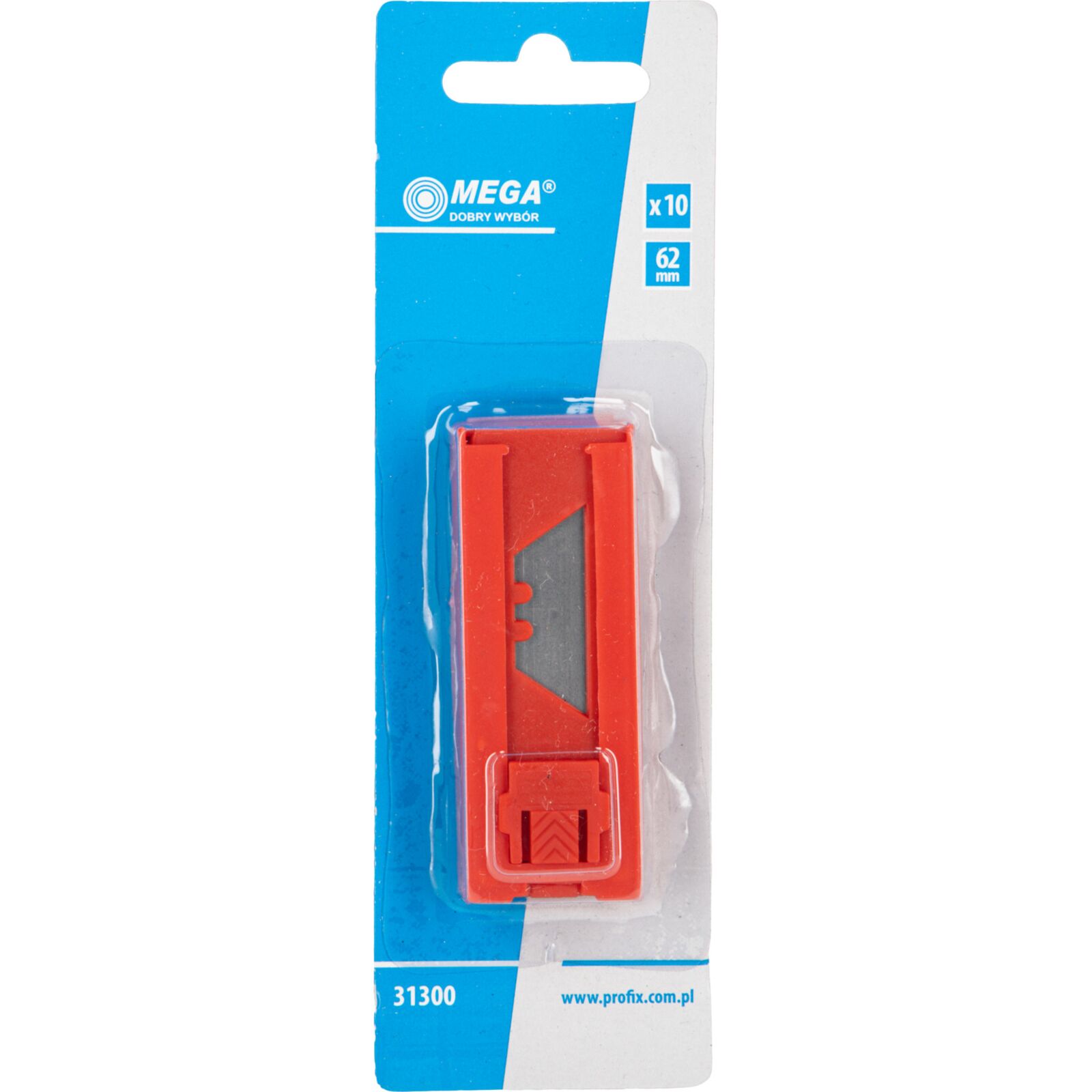 Mega Knivblad trapetsblad, 10st. bilister pack - 5