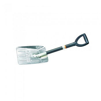 Mini snöspade - liten snöskyffel, snöraka för bilen m.m. 250 x 750 mm aluminium (Fiskars 141020)