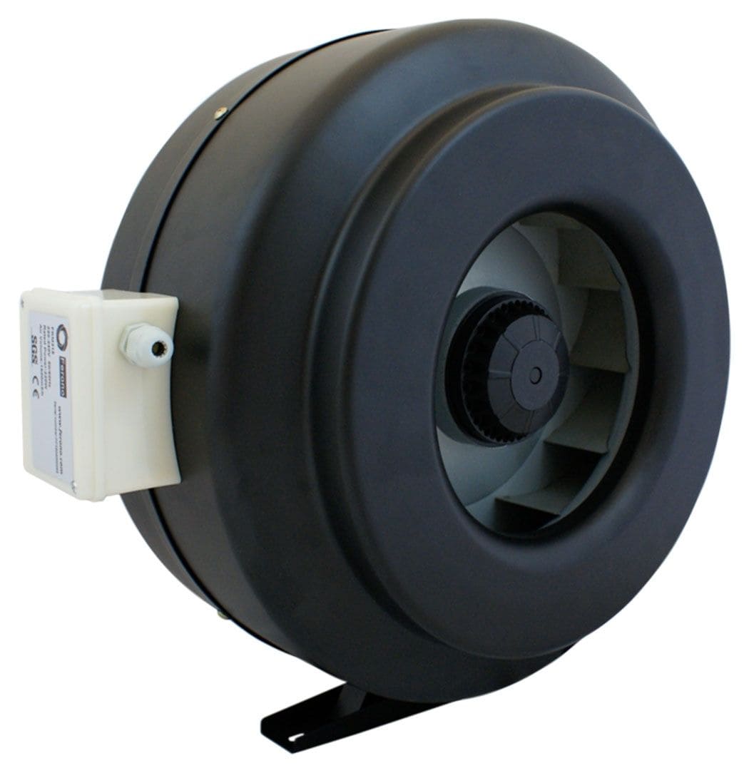 Cirkulär Kanalfläkt 150 mm, 660m3/h, 350Pa, 105W, industrifläkt, Ferono