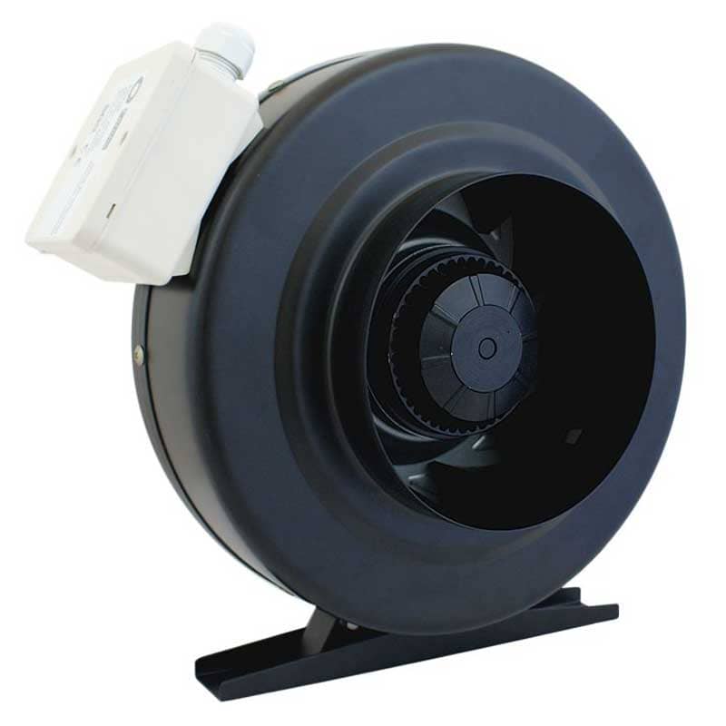 Cirkulär Kanalfläkt 250 mm, 1100m3/h, 645Pa, 160W, industrifläkt, Ferono