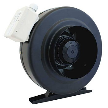 Cirkulär Kanalfläkt 250 mm, 1100m3/h, 645Pa, 160W, industrifläkt, Ferono