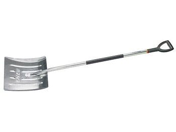 Snöskyffel, snöraka 450 mm, skaft 1622 mm aluminium (Fiskars 143060)