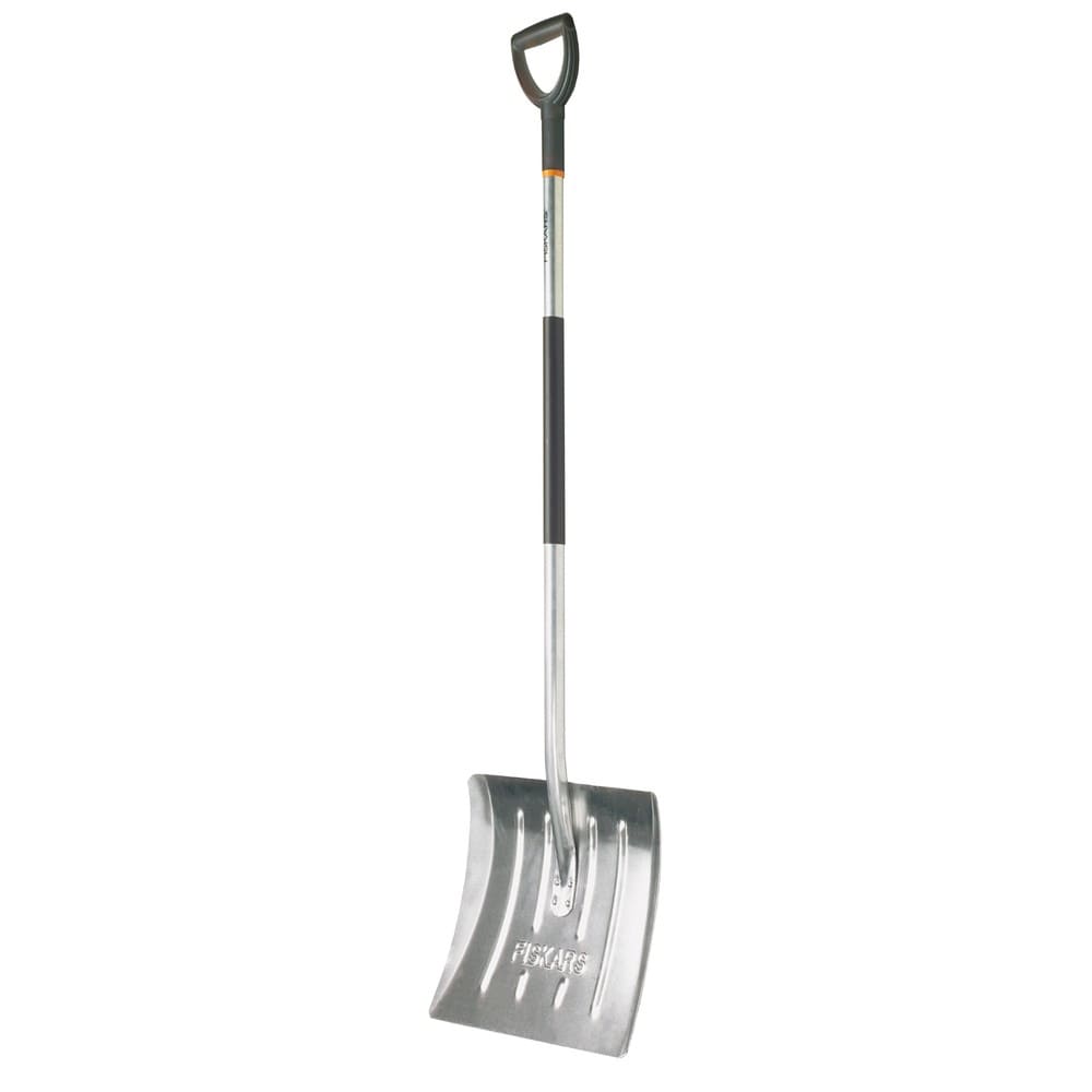 Snöskyffel, snöraka 450 mm, skaft 1622 mm aluminium (Fiskars 143060) - 2