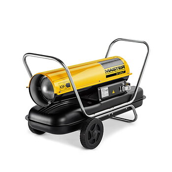 Dieselvärmare 44kW 900 m³/h 230V, Direktverkande Värmekanon med Vagn, Master