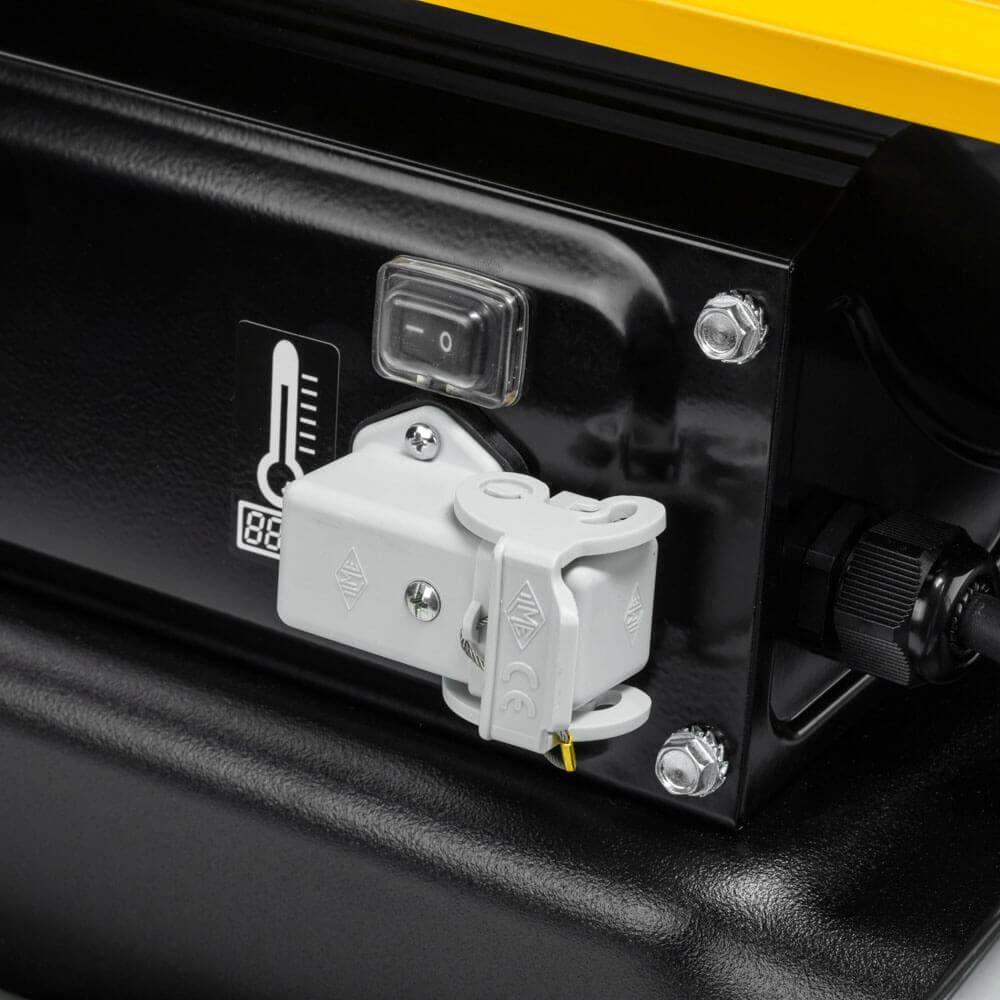 Dieselvärmare 44kW 900 m³/h 230V, Direktverkande Värmekanon med Vagn, Master - 8