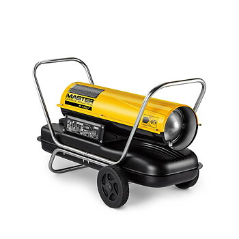Dieselvärmare 44kW 900 m³/h 230V, Direktverkande Värmekanon med Vagn, Master