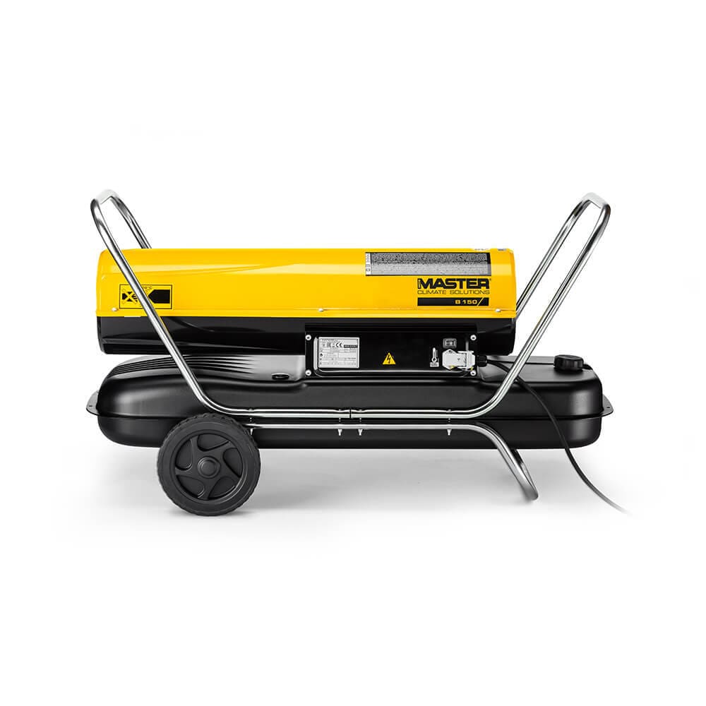 Dieselvärmare 44kW 900 m³/h 230V, Direktverkande Värmekanon med Vagn, Master - 3