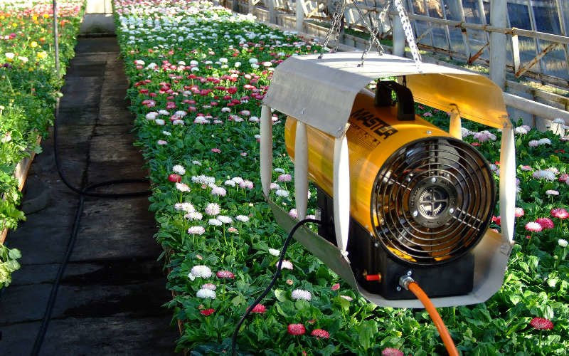 Värmefläkt Gasol 16 kW 300 m³/h 230V med Justerbar Värme, Master - 12