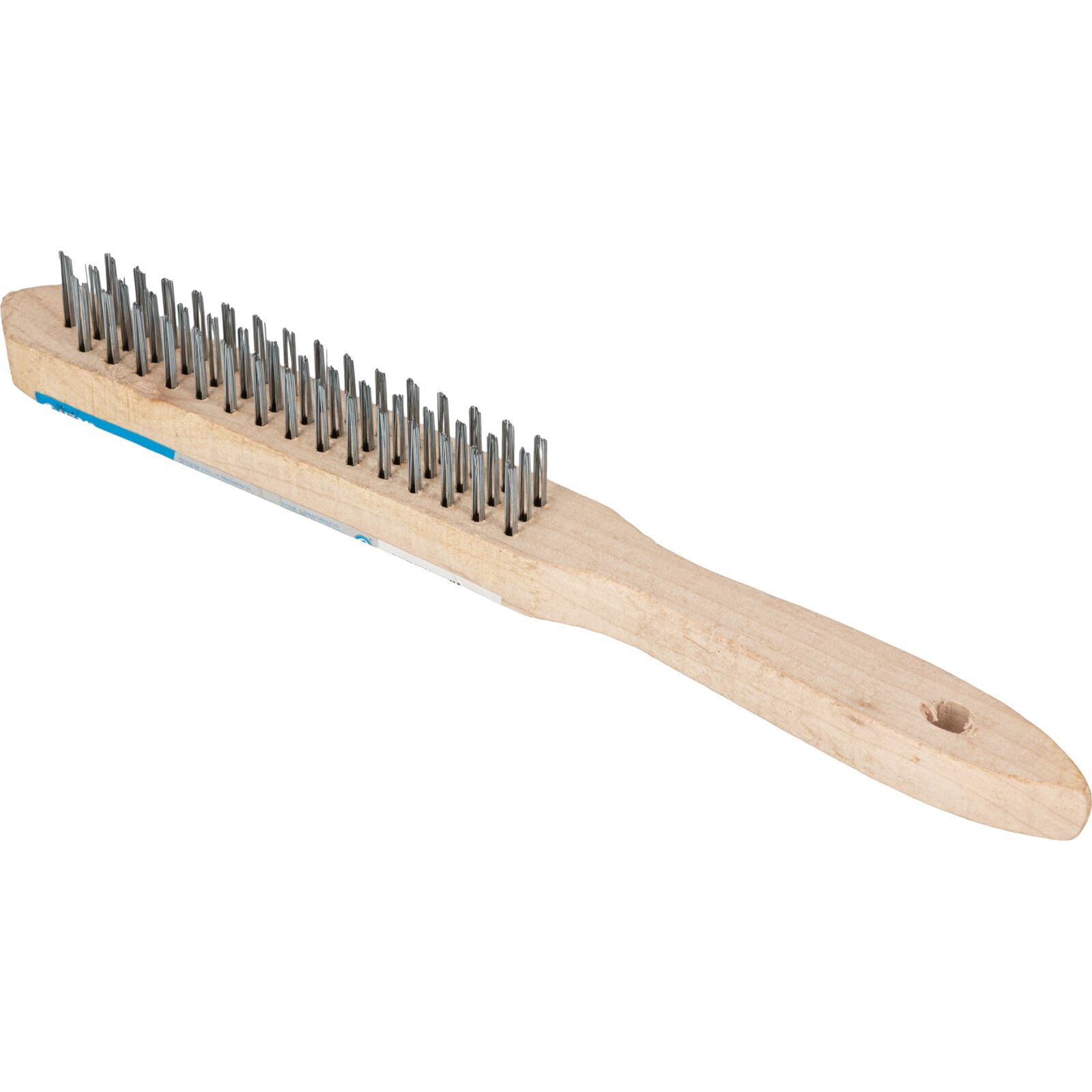 Wire Steel Brush 3 Row. Trähandatg. - 2