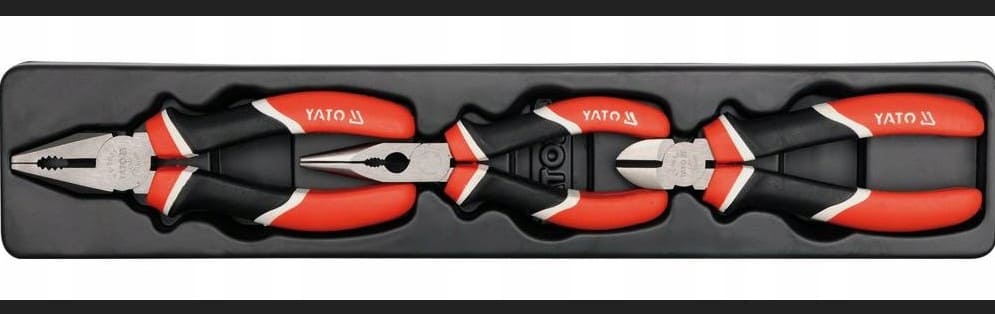 Verktygslåda med 62 verktyg, verktygssats, YATO - 7