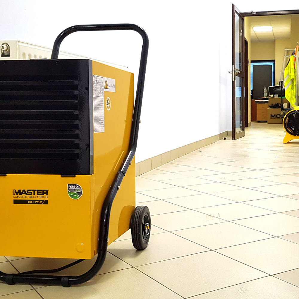 Kondensavfuktare 48L/24H, 350 m³/h, 230V, Automatisk Avfrostning, Master - 6