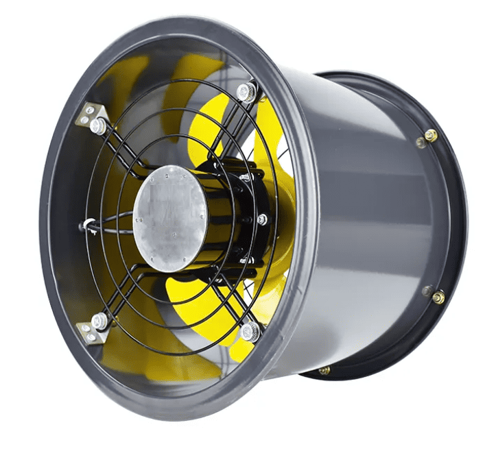 Axial Kanalfläkt 300 mm, 3600m3/h, 128Pa, 10-120W 230v, vattentät IP68 industrifläkt, Bestfan - 6