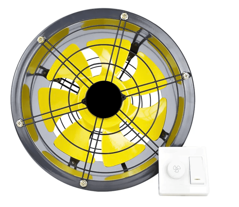 Axial Kanalfläkt 300 mm, 3600m3/h, 128Pa, 10-120W 230v, vattentät IP68 industrifläkt, Bestfan - 2