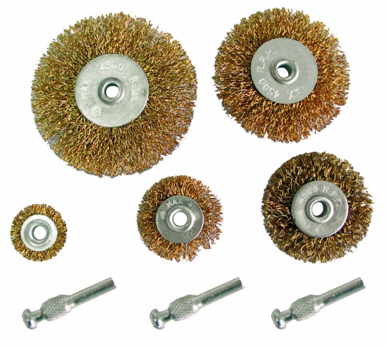 STEEL BRUSH sats ( 25, 40, 50, 60, 74 ) sats 5st + STEAM